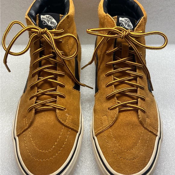 VANS Sk8 Hi Wheat Suede TanSk8 Skate 👟 Size Women's 9.5/Men’s 8 - Picture 7 of 9